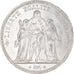 Coin, France, Hercule, 5 Francs, 1875, Paris, Petit A, EF(40-45), Silver