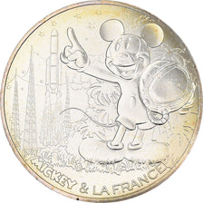 Francia, 10 Euro, Mickey compte à rebours, 2018, Paris, FDC, Argento