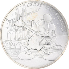 Francia, 10 Euro, Mickey sur le pont d'Avignon, 2018, Paris, FDC, Argento