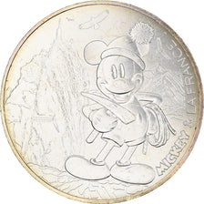 Francia, 10 Euro, Mickey premier de cordée, 2018, Paris, FDC, Argento