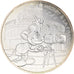 France, 10 Euro, Mickey silence on tourne, 2018, Paris, FDC, Argent