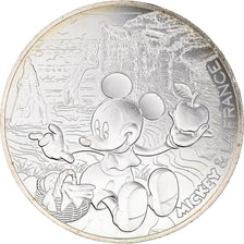 Frankrijk, 10 Euro, Mickey pique nique normand, 2018, Paris, FDC, Zilver
