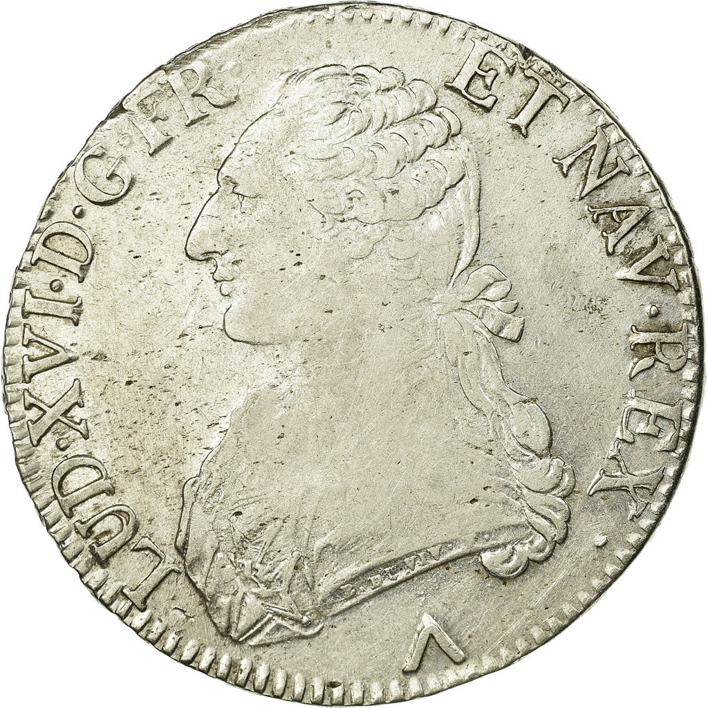 Monnaie, France, Louis XVI, Écu aux branches d'olivier, Ecu, 1777, Lille, TB+