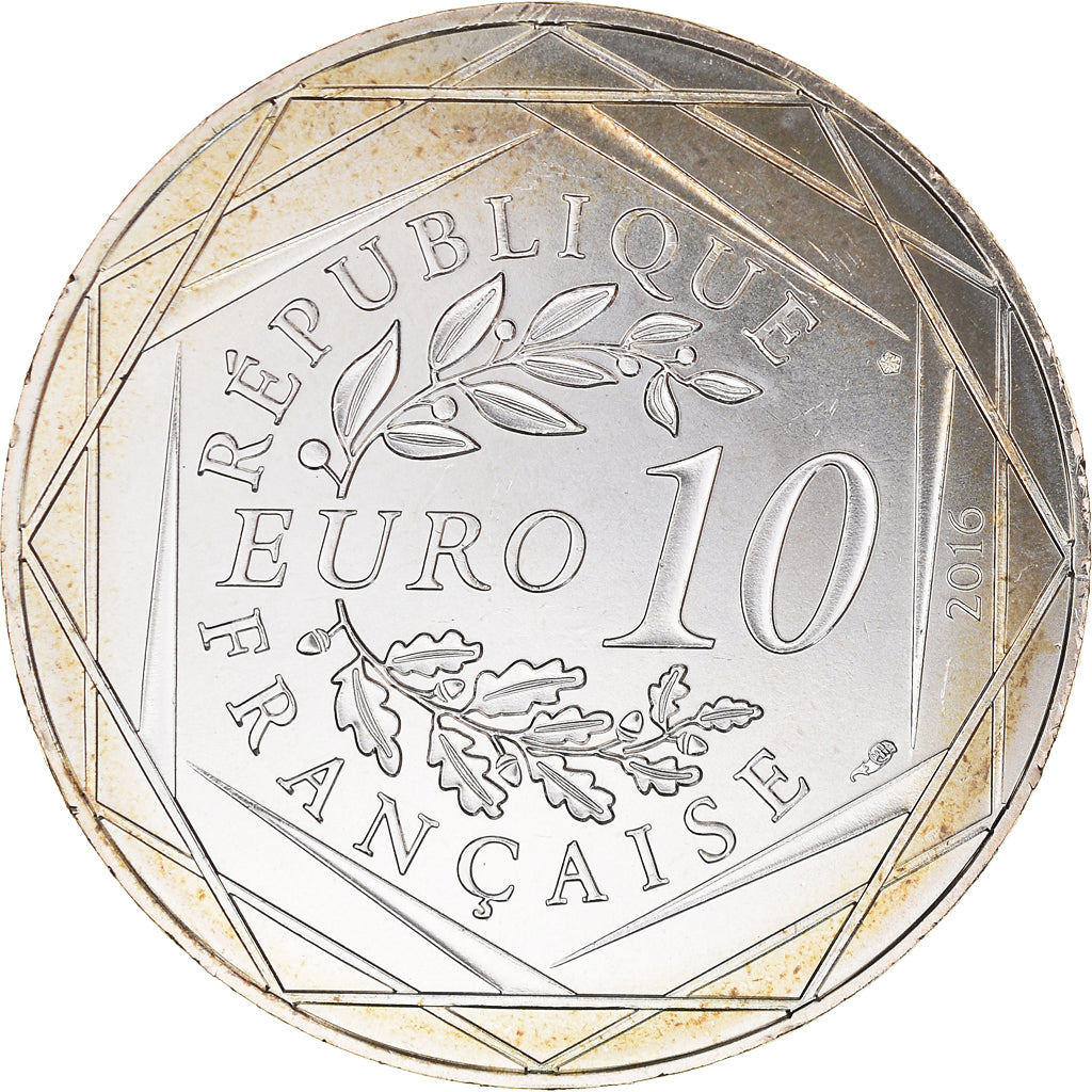 France, Monnaie de Paris, 10 Euro, Le Petit Prince aux courses de voitures