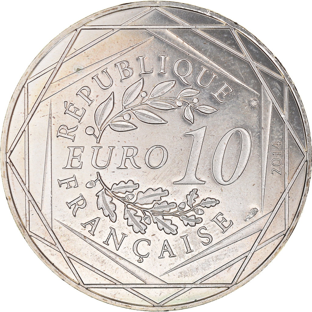 France, 10 Euro, Monnaie de Paris, Sempé - Printemps - Liberté, 2014, Paris