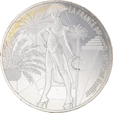 France, 10 Euro, Jean Paul Gaultier, 2017, 5, MS(65-70), Silver