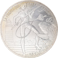 France, 10 Euro, Jean Paul Gaultier, 2017, 9, MS(65-70), Silver