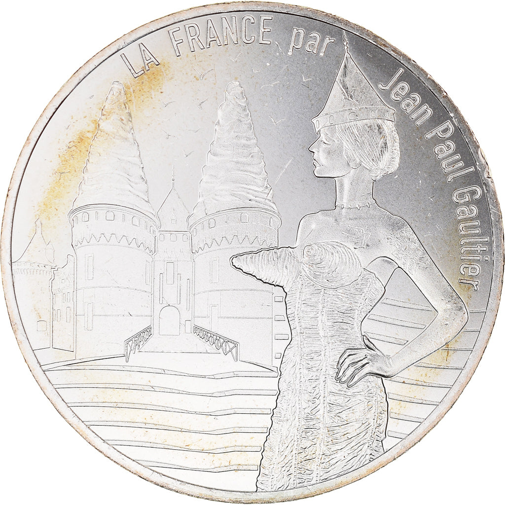 Frankreich, 10 Euro, Jean Paul Gaultier, 2017, 23, STGL, Silber
