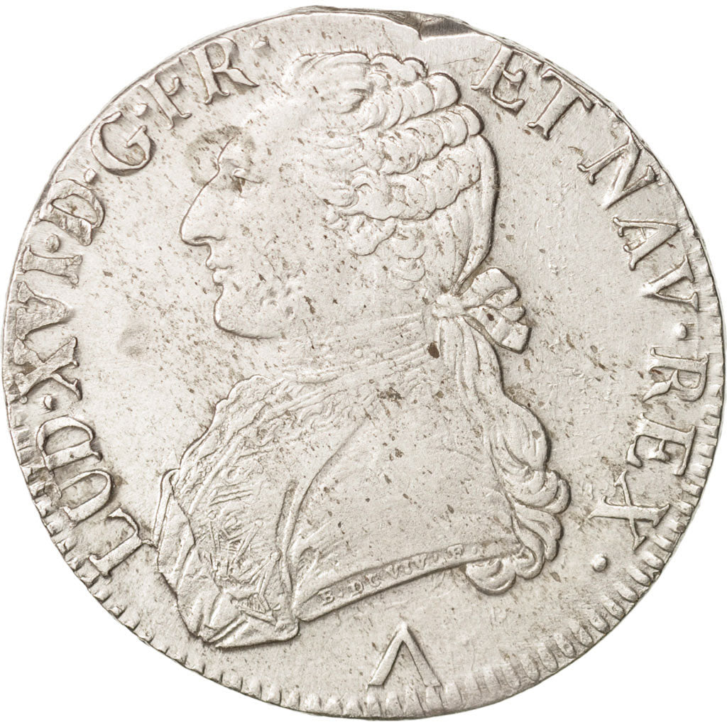 Coin, France, Louis XVI, Écu aux branches d'olivier, Ecu, 1783, Lille