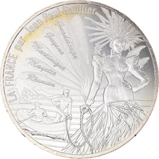 Francja, 10 Euro, Jean Paul Gaultier, 2017, 24, MS(65-70), Srebro