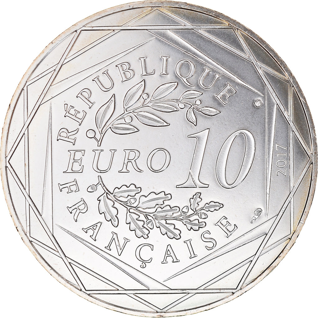 Frankreich, 10 Euro, Jean Paul Gaultier, 2017, 20, STGL, Silber
