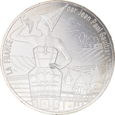 France, 10 Euro, Jean Paul Gaultier, 2017, 16, MS(65-70), Silver