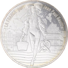 France, 10 Euro, Jean Paul Gaultier, 2017, 15, MS(65-70), Silver