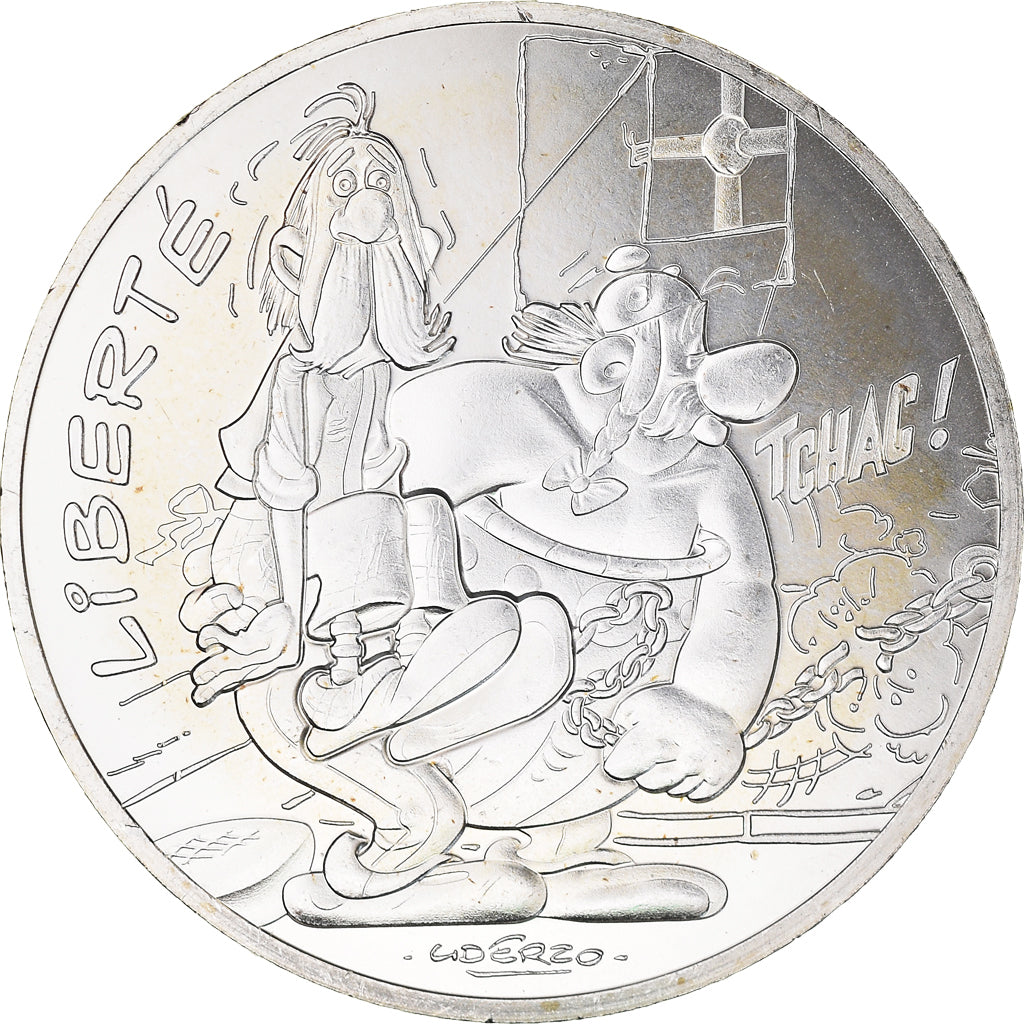 Frankreich, Monnaie de Paris, 10 Euro, Astérix Liberté (Astérix chez les