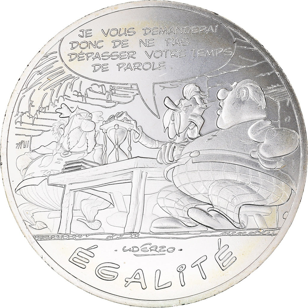 France, Monnaie de Paris, 10 Euro, Astérix Égalité (Le cadeau de César)