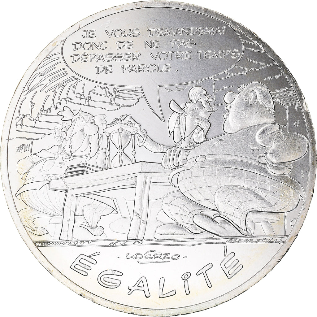 France, Monnaie de Paris, 10 Euro, Astérix Égalité (Le cadeau de César)