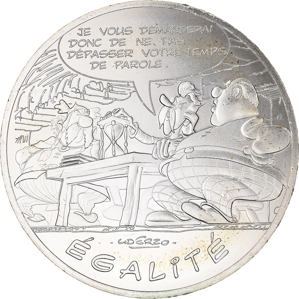 France, Monnaie de Paris, 10 Euro, Astérix Égalité (Le cadeau de César)