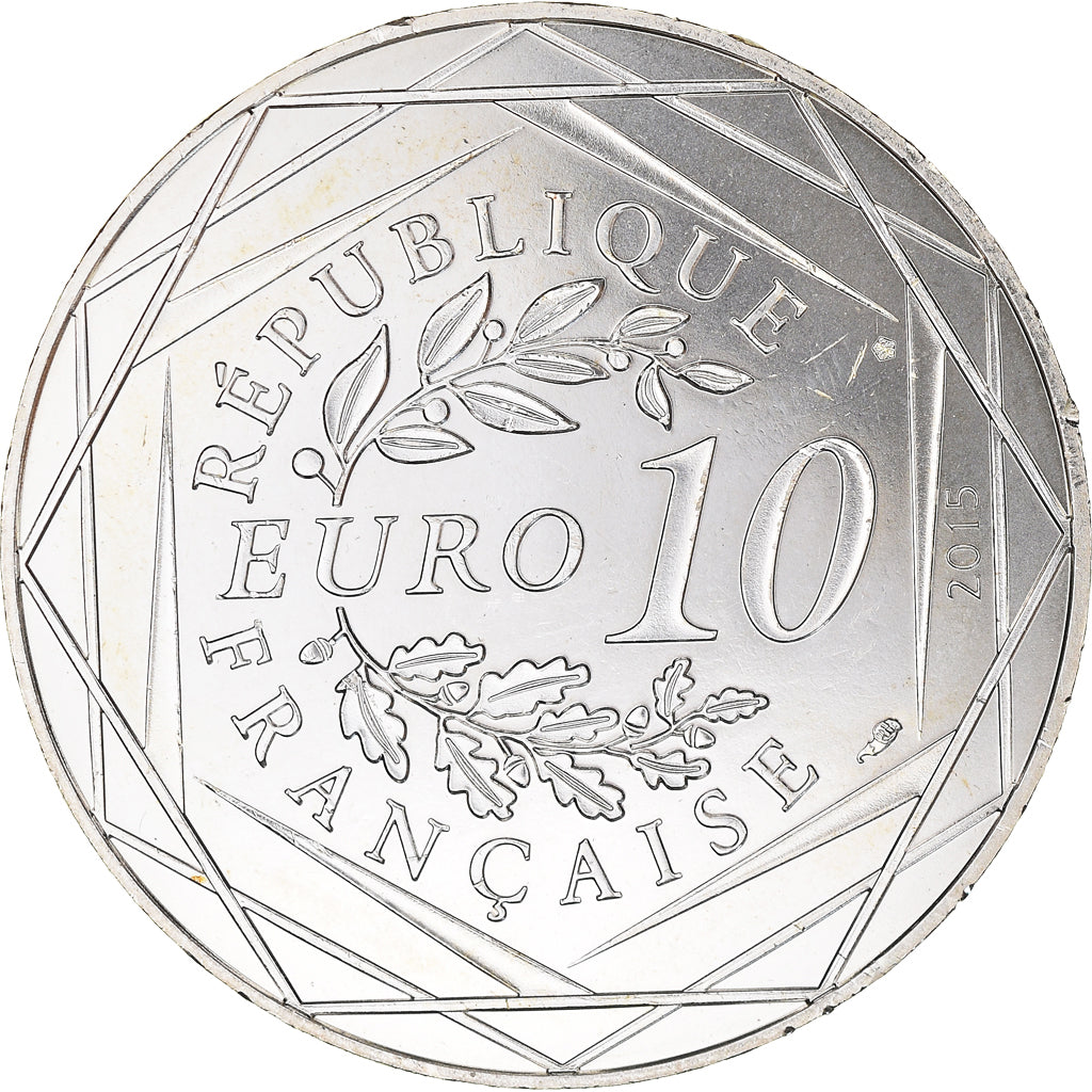 France, 10 Euro, Astérix Égalité (La zizanie), 2015, Paris, B.D, MS(65-70)