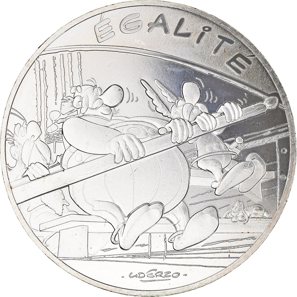 France, 10 Euro, Astérix Égalité (Jeux Olympiques), 2015, Paris, B.D
