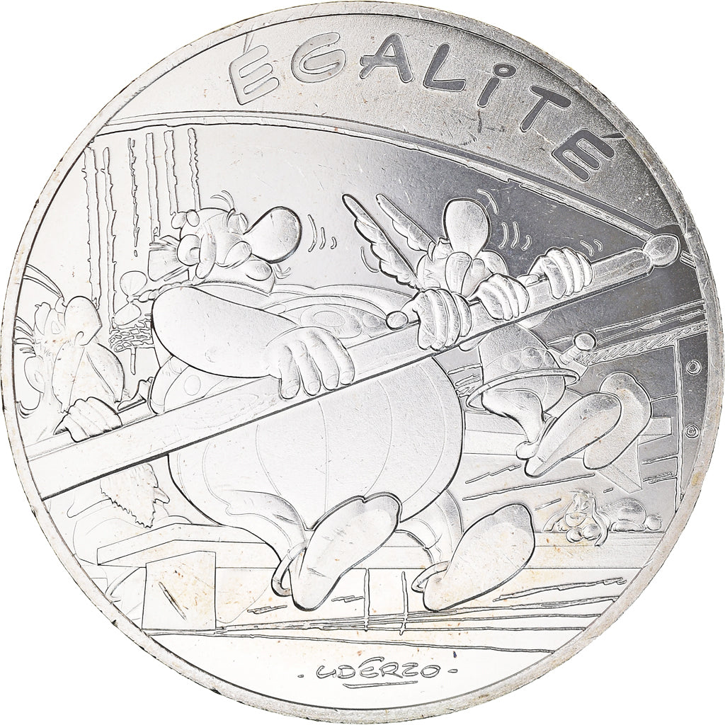 France, 10 Euro, Astérix Égalité (Jeux Olympiques), 2015, Paris, B.D