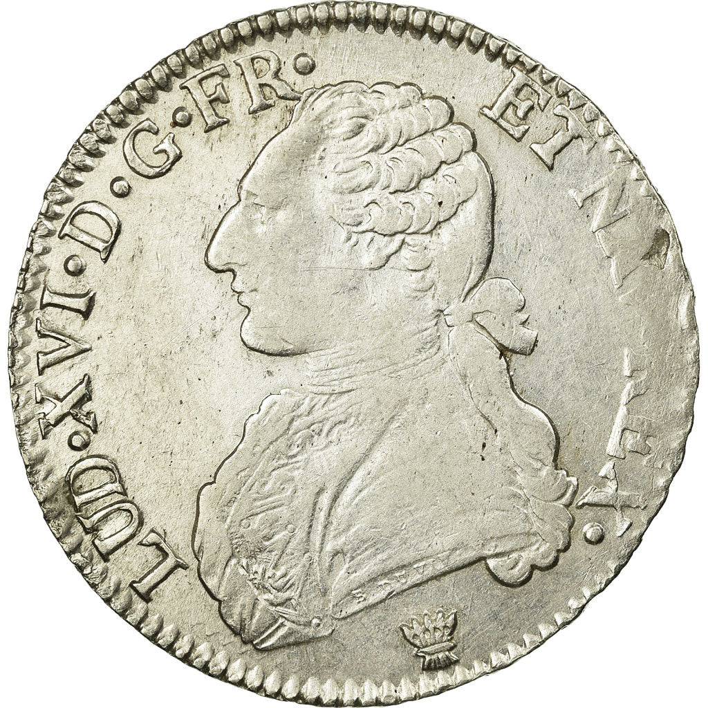 Coin, France, Louis XVI, Écu aux branches d'olivier, Ecu, 1785, Limoges