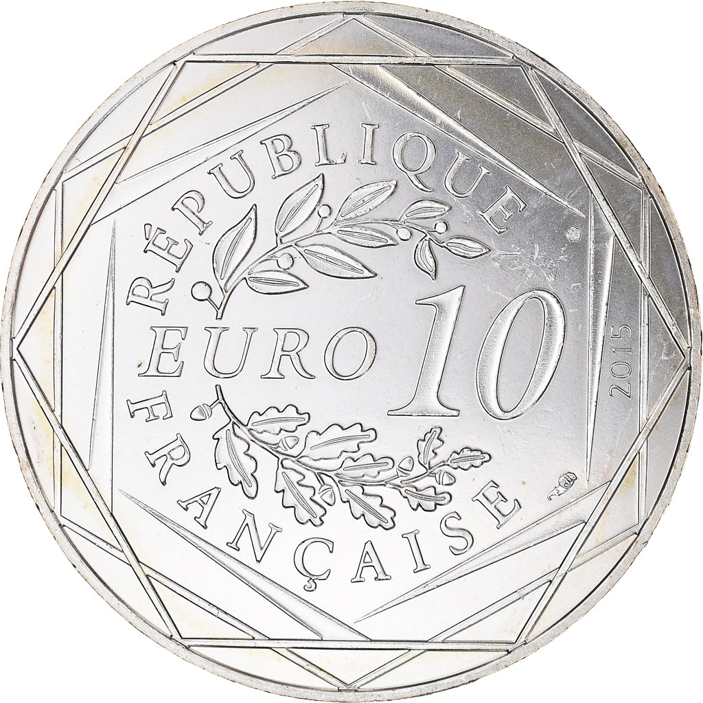 France, 10 Euro, Astérix Égalité (Le cadeau de César), 2015, Paris, B.D