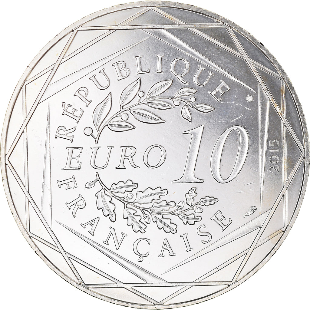 France, 10 Euro, Astérix - Liberté - Le cadeau de César, 2015, Paris, B.D
