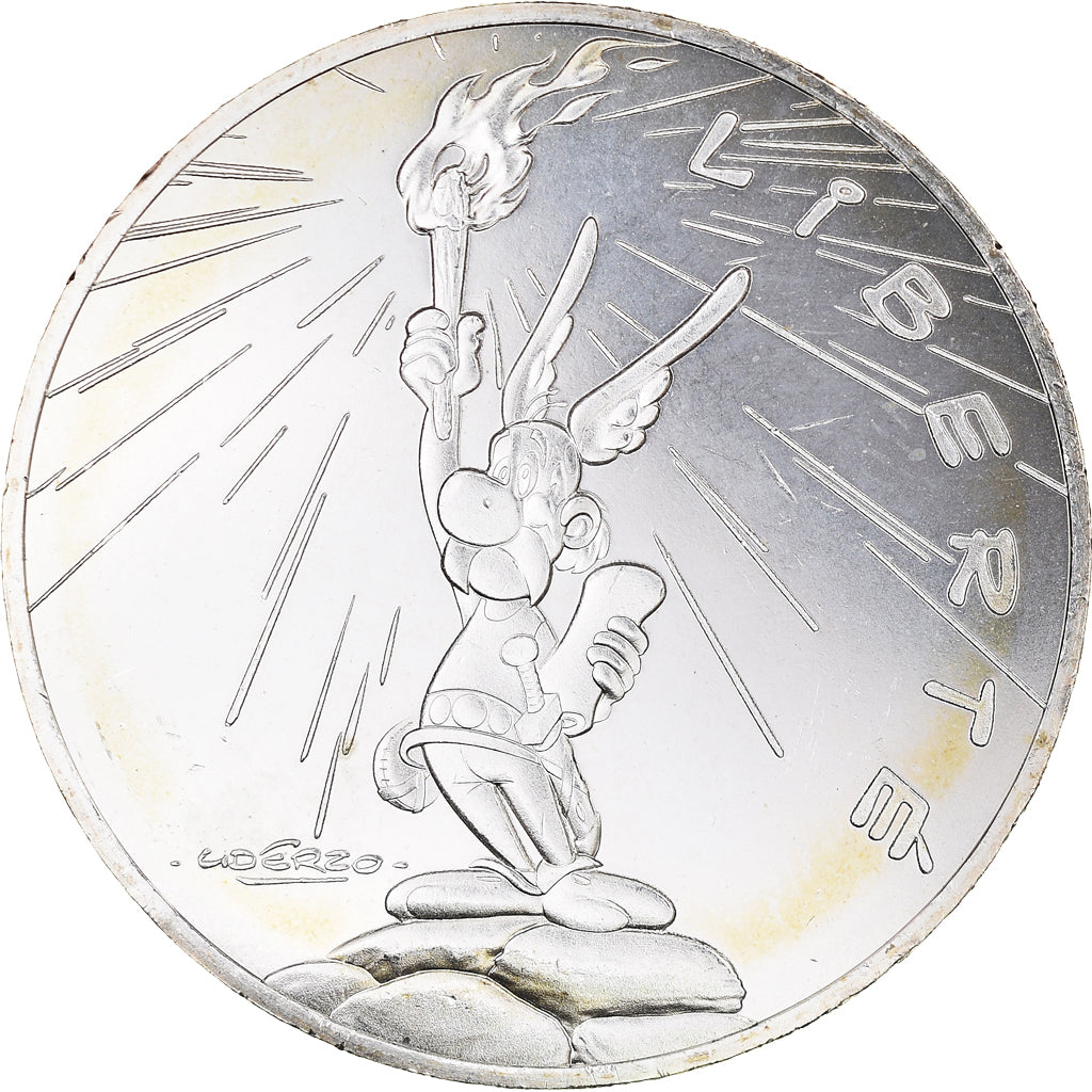 France, 10 Euro, Astérix Liberté (La grande traversée), 2015, Paris, B.D