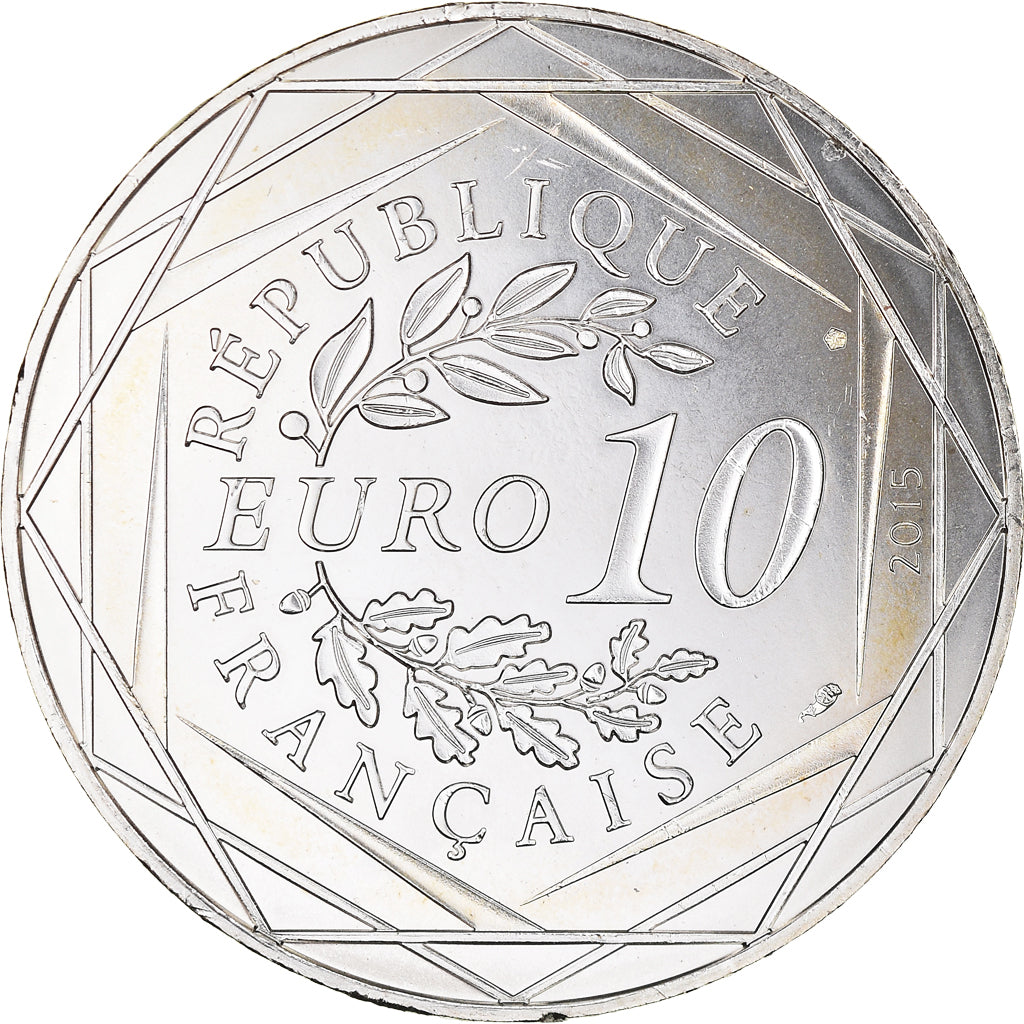 France, 10 Euro, Astérix Liberté (La grande traversée), 2015, Paris, B.D