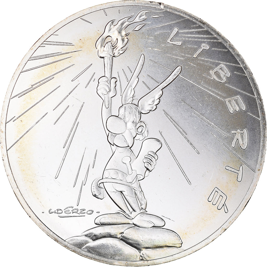 France, 10 Euro, Astérix Liberté (La grande traversée), 2015, Paris, B.D