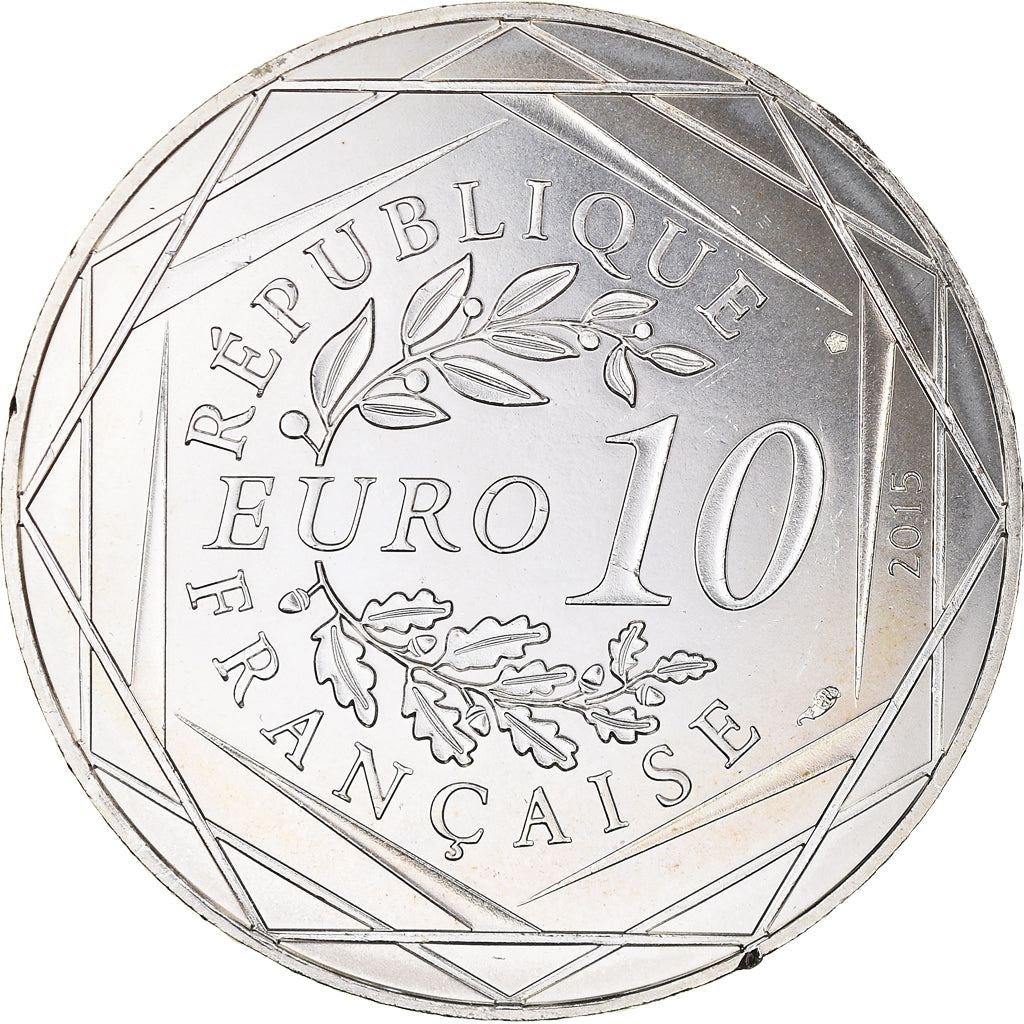 France, 10 Euro, Astérix Liberté (La grande traversée), 2015, Paris, B.D