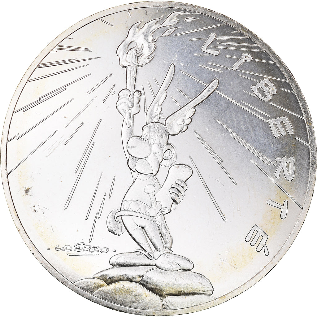 France, 10 Euro, Astérix Liberté (La grande traversée), 2015, Paris, B.D
