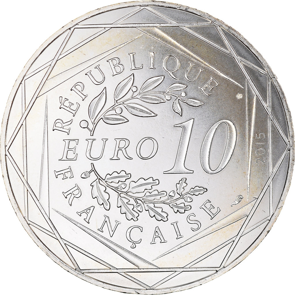 France, 10 Euro, Astérix Liberté (La grande traversée), 2015, Paris, B.D