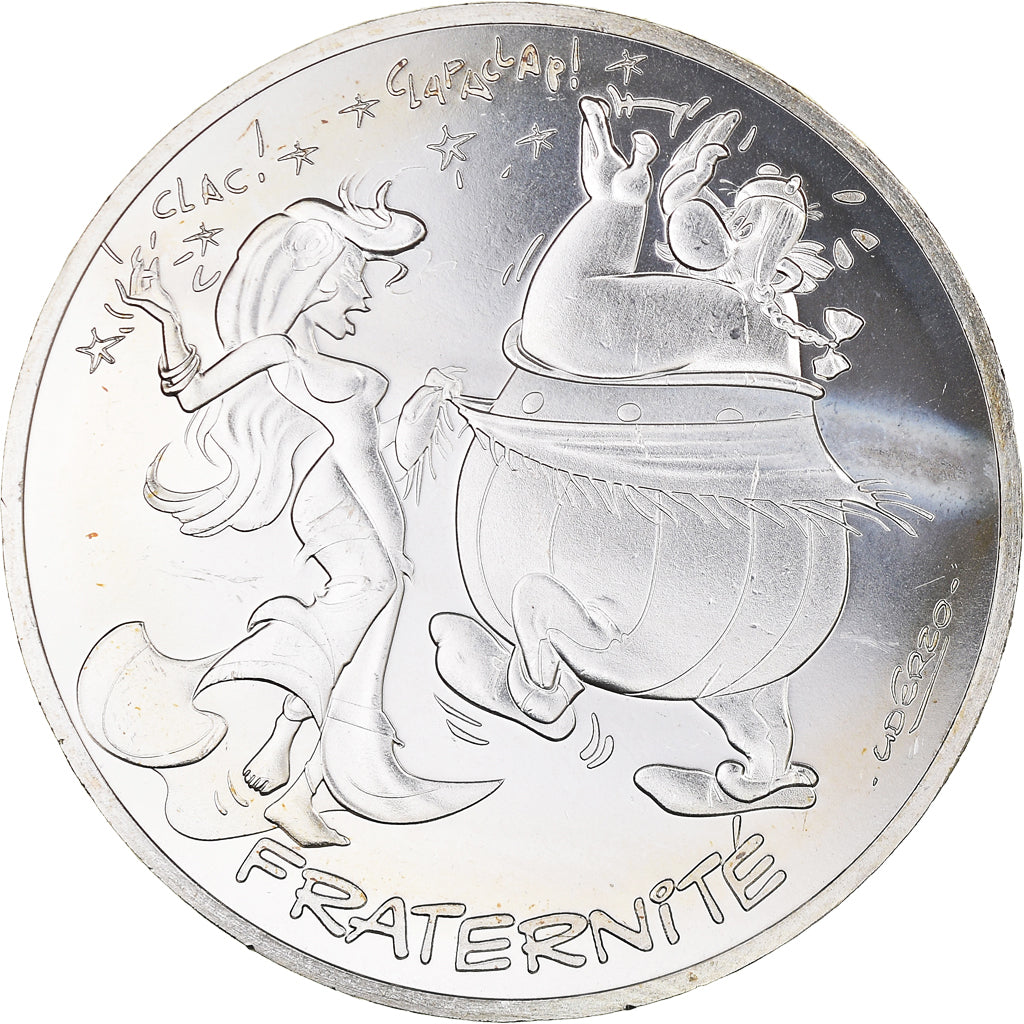 Francia, Monnaie de Paris, 10 Euro, Astérix Fraternité (Astérix en Hispanie)