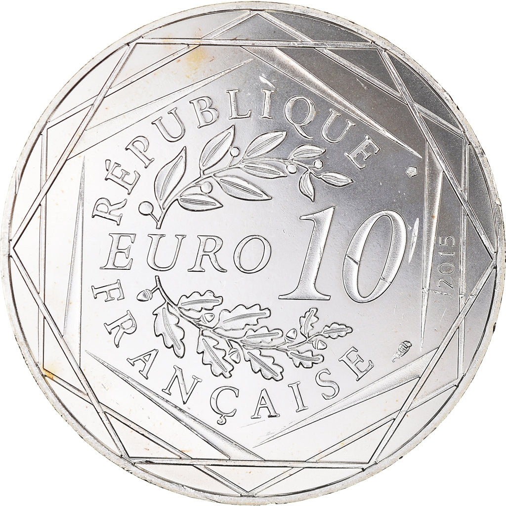 France, 10 Euro, Astérix Fraternité (Astérix en Hispanie), 2015, Paris, B.D
