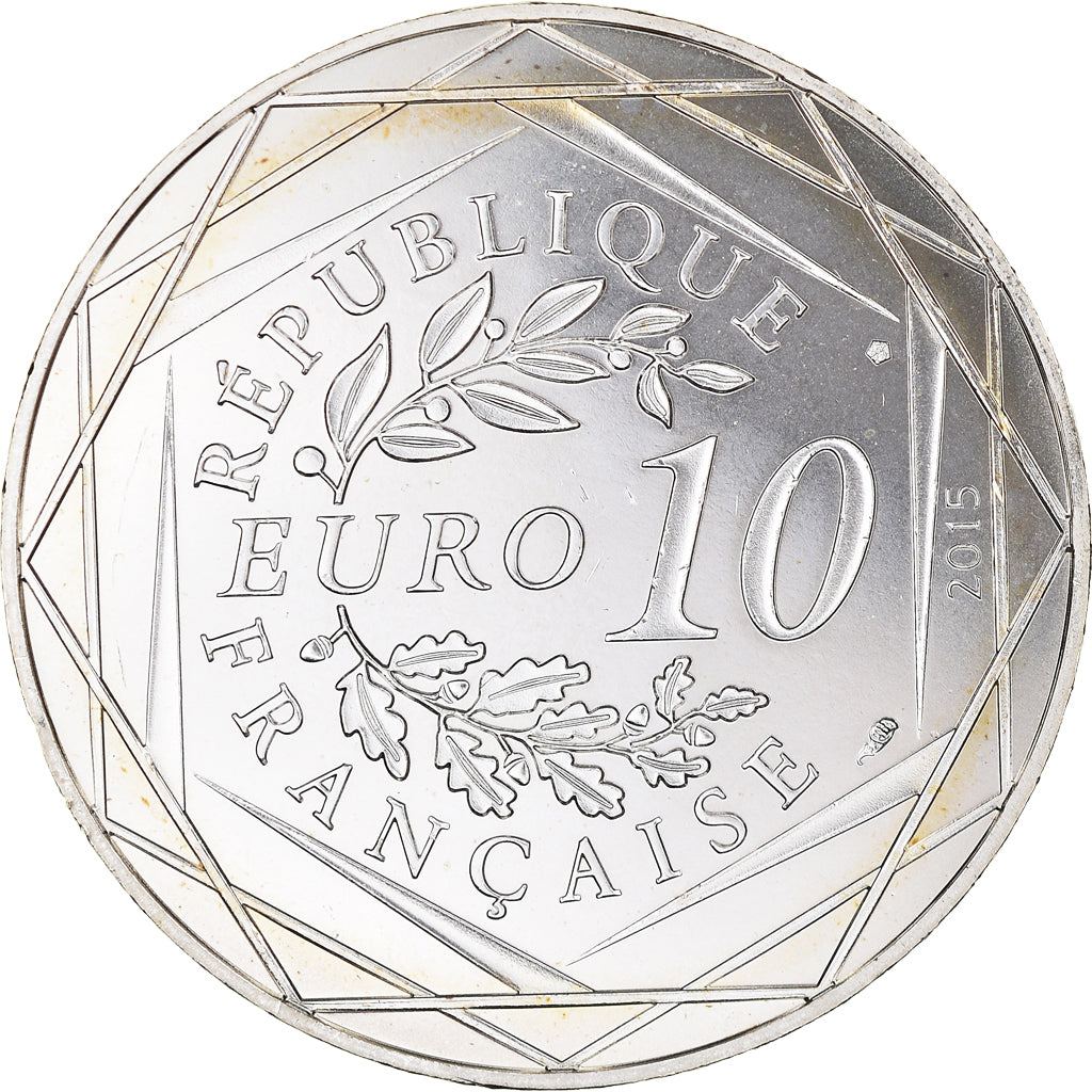 France, 10 Euro, Astérix Fraternité (Astérix en Hispanie), 2015, Paris, B.D