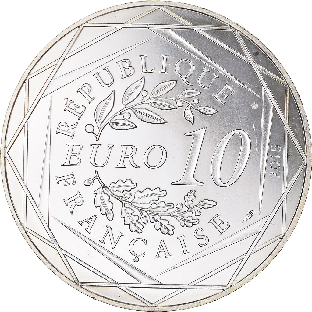 Frankreich, 10 Euro, Astérix Fraternité (Jeux Olympiques), 2015, Paris, B.D