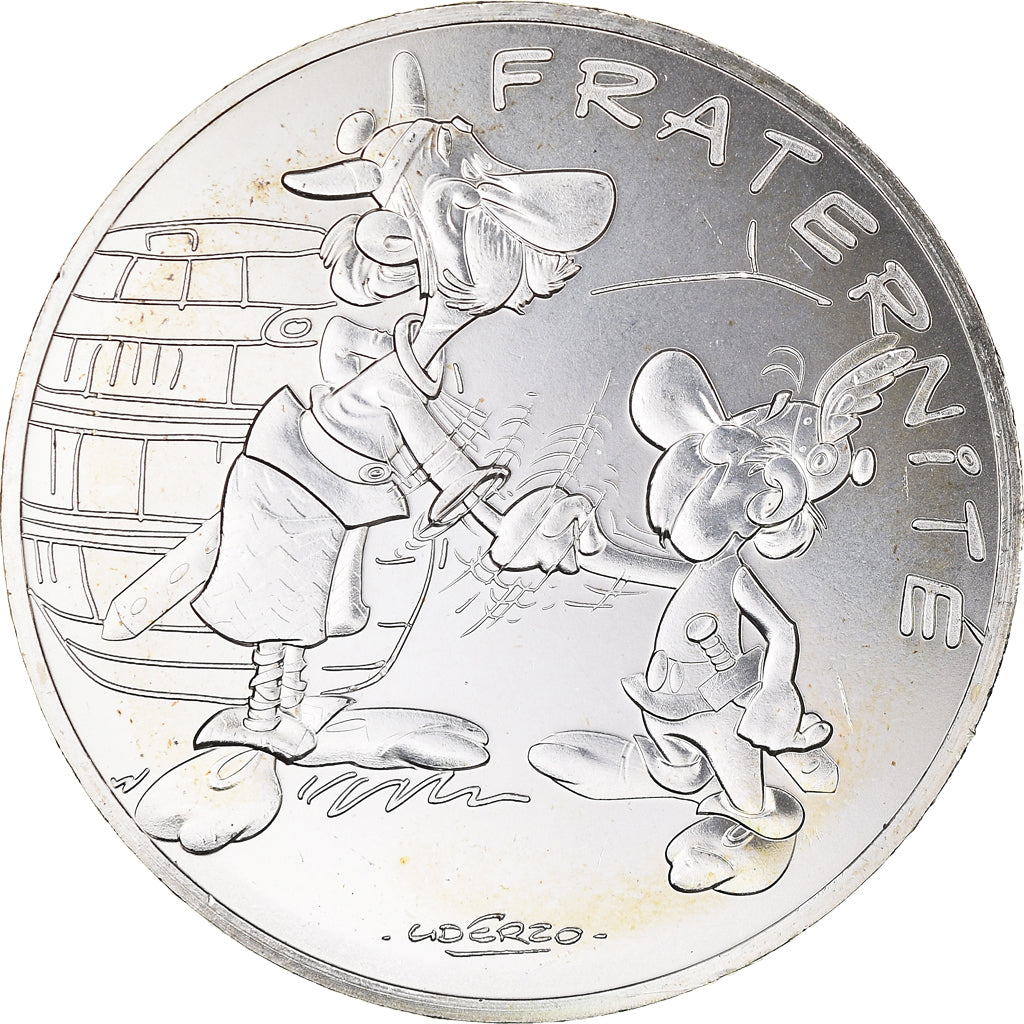 France, Monnaie de Paris, 10 Euro, Astérix Fraternité (Astérix chez les