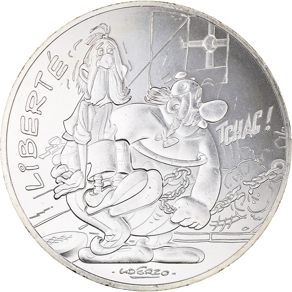 France, Monnaie de Paris, 10 Euro, Astérix Liberté (Astérix chez les