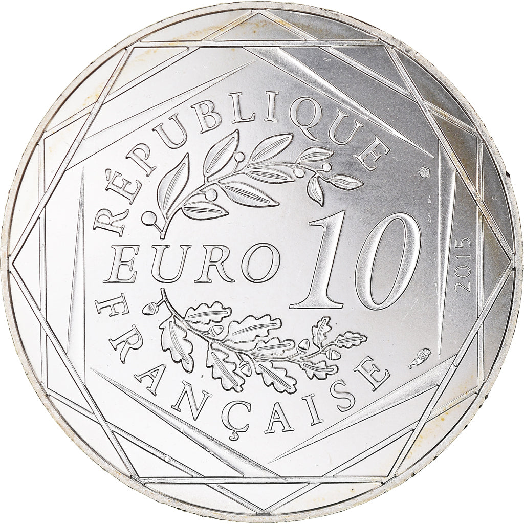 France, Monnaie de Paris, 10 Euro, Astérix Liberté (La rose et le glaive)