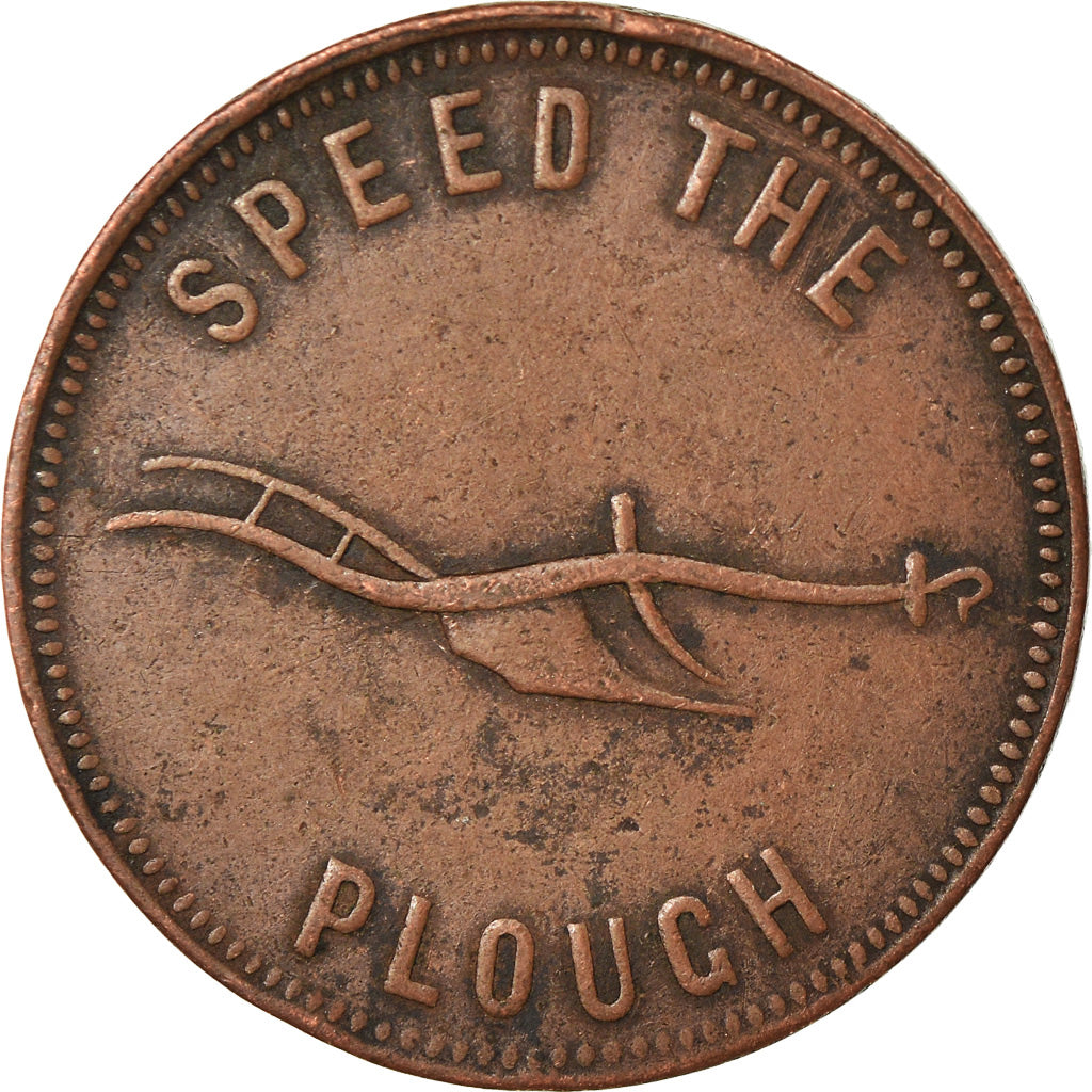 Canada, Jeton, Succes to the Fisheries, Speed the Plouch, AU(50-53), Copper