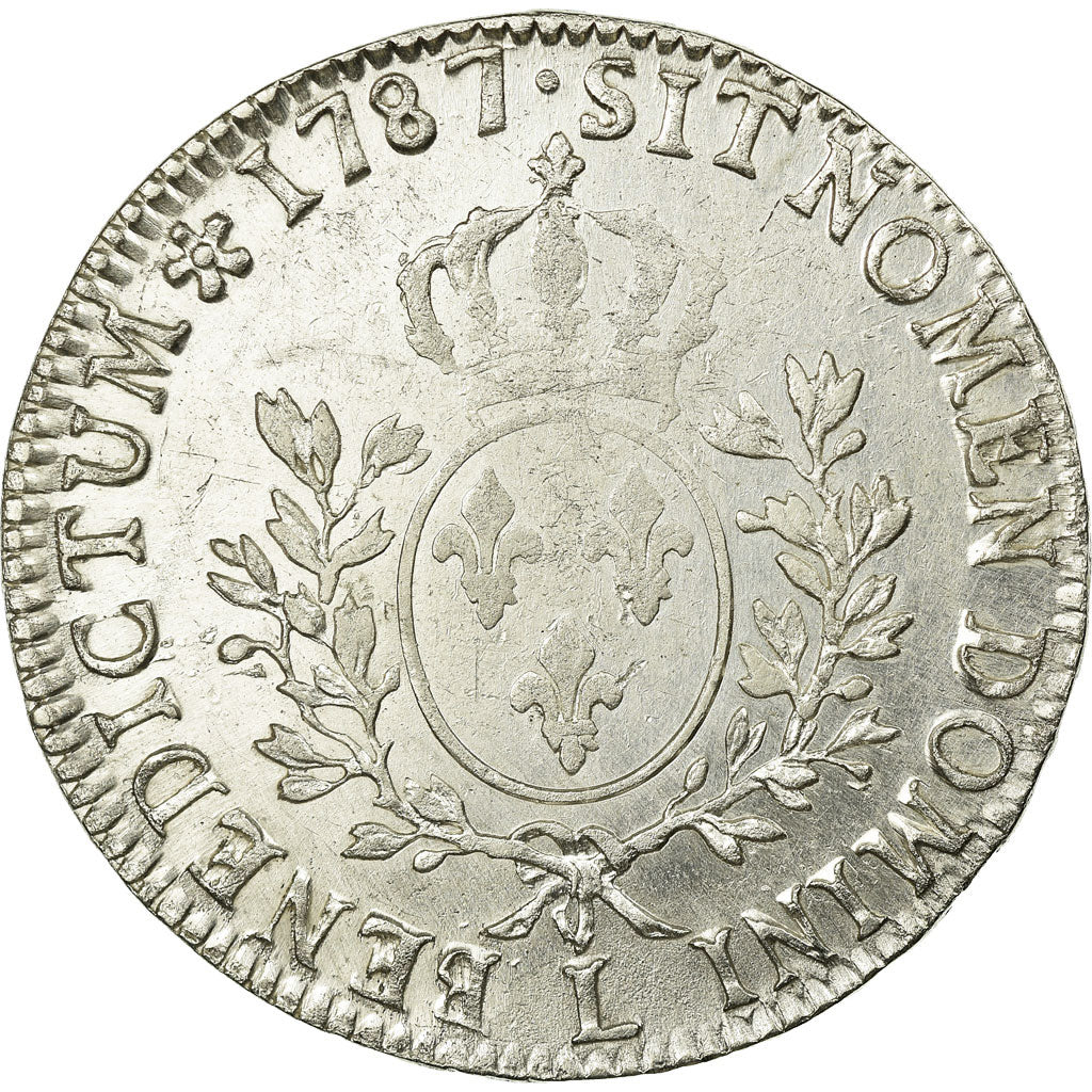 Moneda, Francia, Louis XVI, Écu aux branches d'olivier, Ecu, 1787, Bayonne