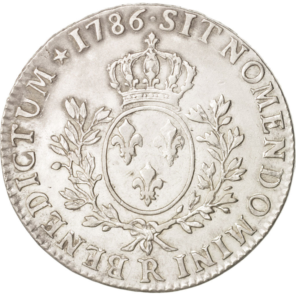 Coin, France, Louis XVI, Écu aux branches d'olivier, Ecu, 1786, Orléans
