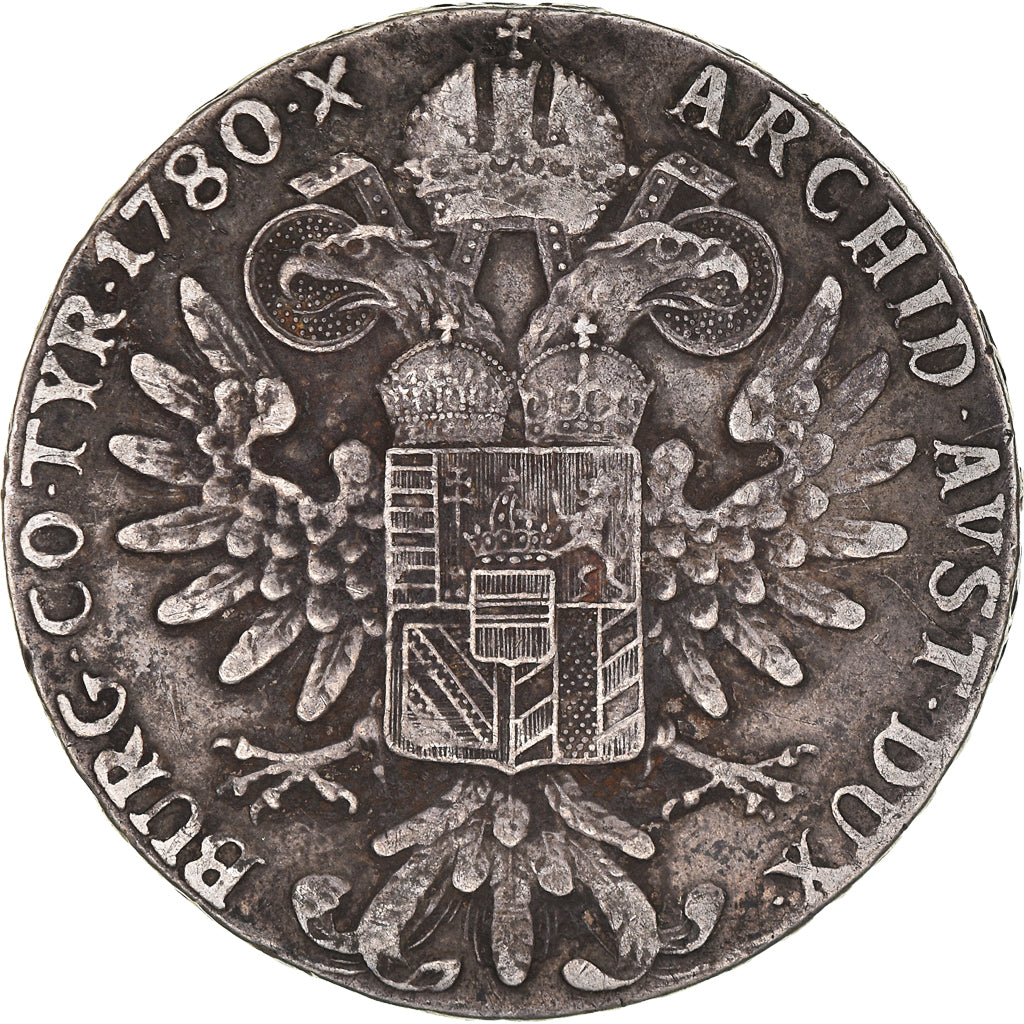 Munten, Oostenrijk, Joseph II, Thaler, 1780, Vienna, ZF, Zilver, KM:T1
