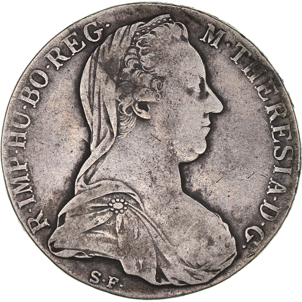 Coin, Austria, Joseph II, Thaler, 1780, Vienna, EF(40-45), Silver, KM:T1