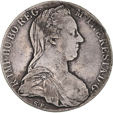 Coin, Austria, Joseph II, Thaler, 1780, Vienna, EF(40-45), Silver, KM:T1