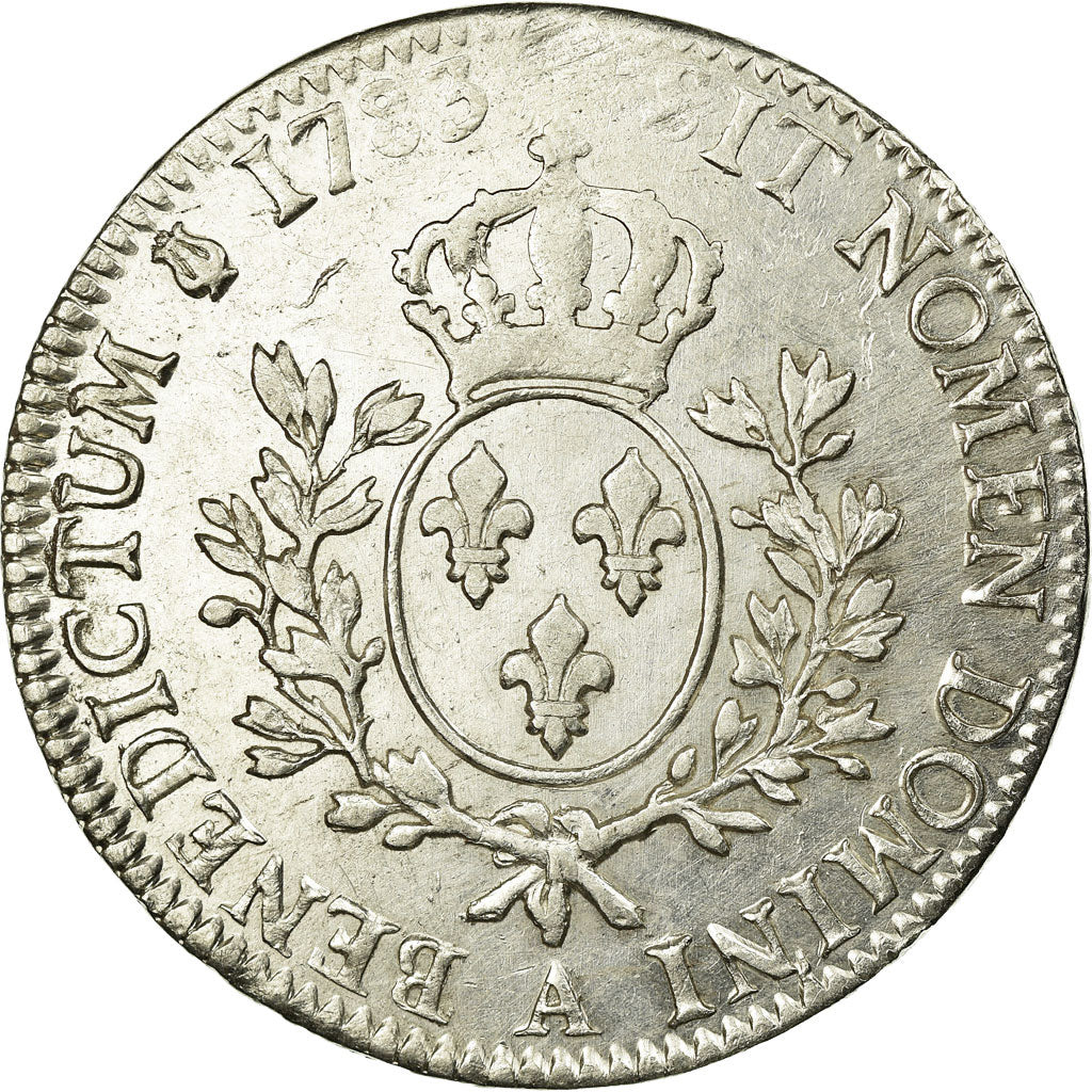 Coin, France, Louis XVI, Écu aux branches d'olivier, Ecu, 1783, Paris