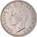 Münze, Großbritannien, George VI, 1/2 Crown, 1948, SS+, Kupfer-Nickel, KM:866