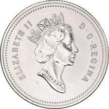 Moneta, Canada, Elizabeth II, 25 Cents, 1992, Royal Canadian Mint, Ottawa, SPL