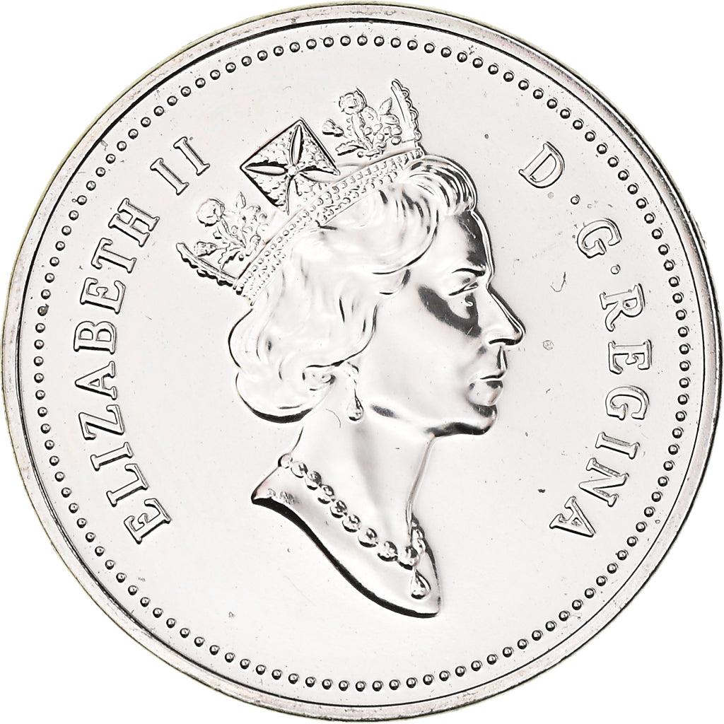 Coin, Canada, Elizabeth II, 5 Cents, 1992, Royal Canadian Mint, Ottawa